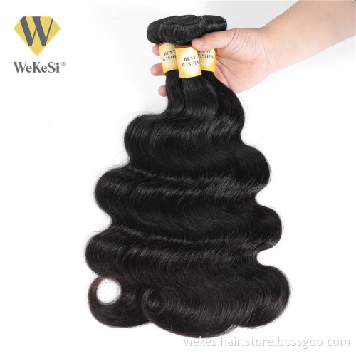 Raw Hair Vendors WKS Straight Extension Bundle Raw Hair Unprocessed Virgin Donor Cuticle Aligned 8a 9a 10a Brazilian Weaving